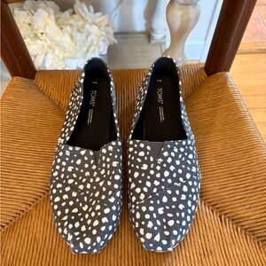 TOMS Speckled Gray and White